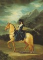 馬に乗ったヴァッラブリガのマリア・テレジアの肖像画 フランシスコ・ゴヤ